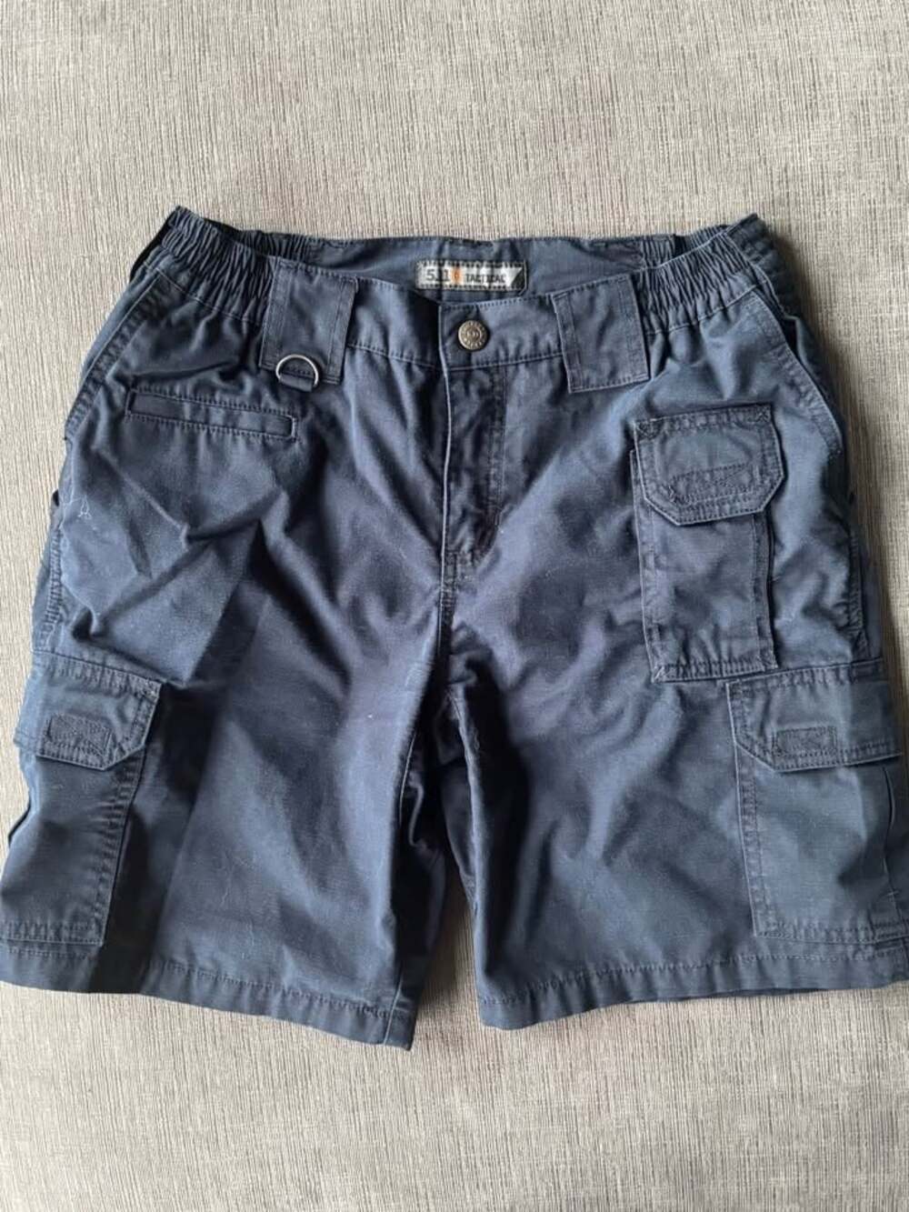 5.11 Tactical Women's Size 4 Taclite Pro Cargo Shorts Dark Navy Blue Ripstop